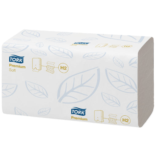 P/T - (Tork) PREM H2 Multifold 21 x 25cm 100289 x 21