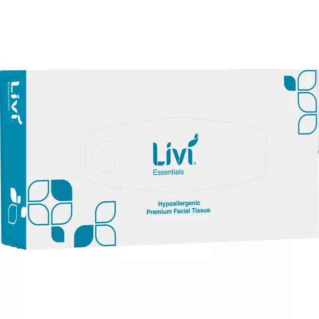 Tissues (Cott) LIVI Facial 2ply 1301 x packet