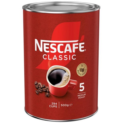 Coffee NESCAFE CLASSIC Tin 500g Each