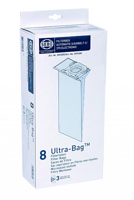 Vac Bags for SEBO DART Microfibre 20044