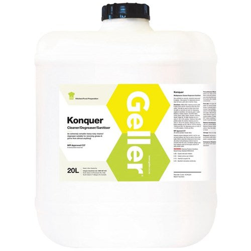 GELLER Konquer C31 Degreaser Sanitiser 20L