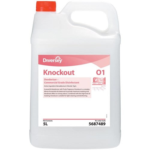 KNOCKOUT Commercial Grade Disinfectant/Deodoriser 5L