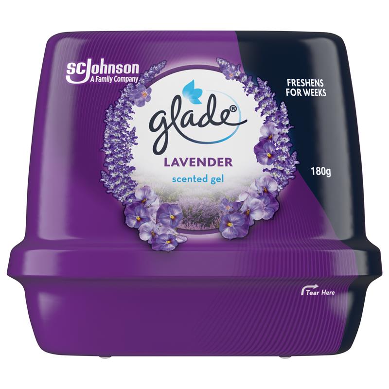 Glade LAVENDER Gel Air Freshener 180g