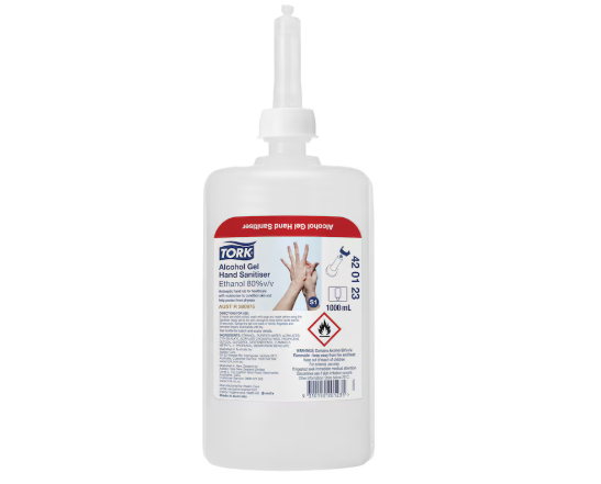Soap (Tork) S1 Hand Sanitiser Gel 420123 1L