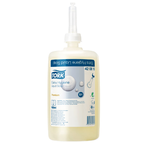 Soap (Tork) S1 Liquid Extra Hygiene 420810 1L x 6