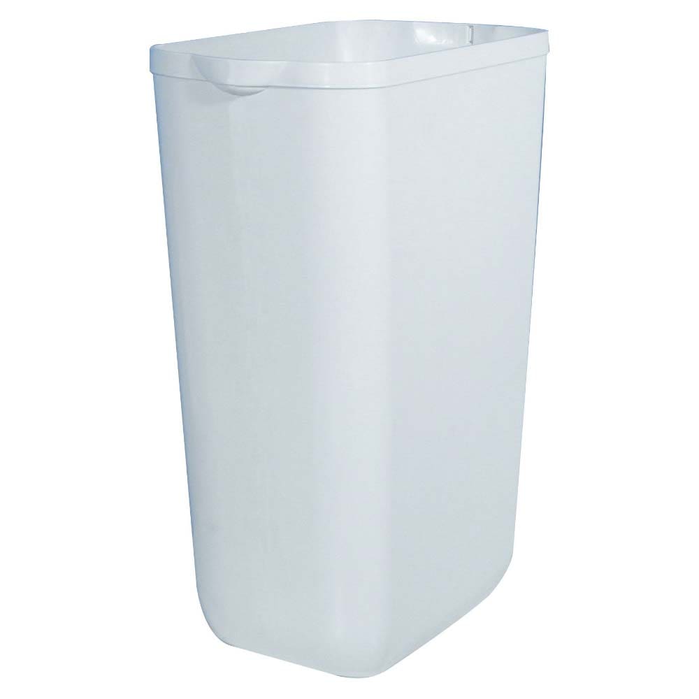 WHITE 23 LITRE SMALL RUBBISH BIN M742W-BASE