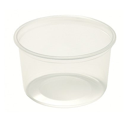 Container ROUND 550ml Plastic 500CP (huht) x 600/ctn