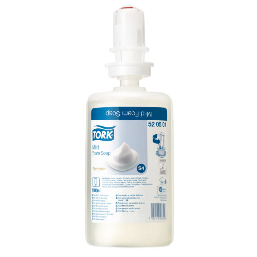 Soap (Tork) S4 Prem Foam MILD 520501 1L x 6