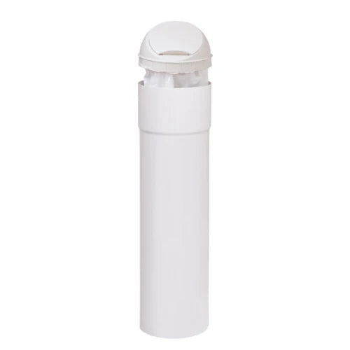 SANITARY DISPOSAL TERRACYCLIC CYCLINDRICAL Medium White