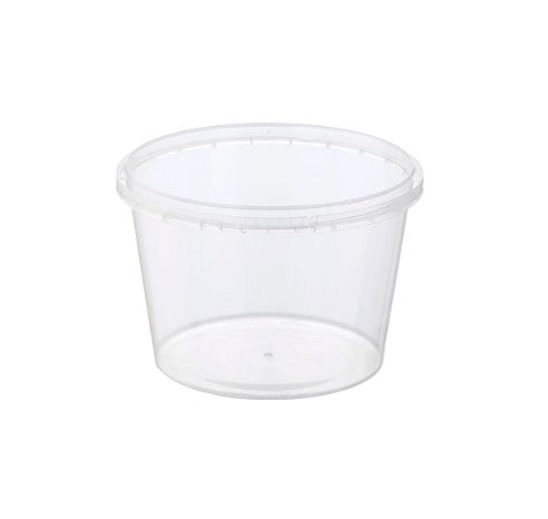 Container ROUND 600ml Tamper Evident x 500