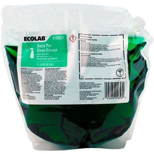 CLEAN ESCAPE ODOR COUNTERACTANT 6100831 SACHET ECOLAB 2L