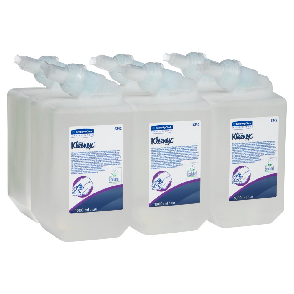 Soap (KC) 78928 Luxury Foam Hand Wash 1000ml x 6