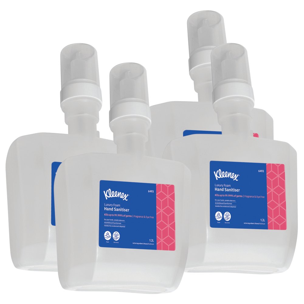 Soap (KC) 6493 Alcohol Hand Sanitiser 1200ml x 4