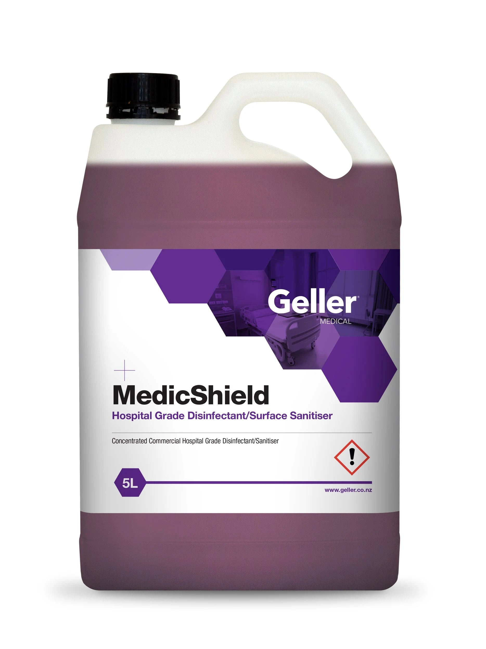 GELLER MedicShield Hospital Grade Disinfectant 5L