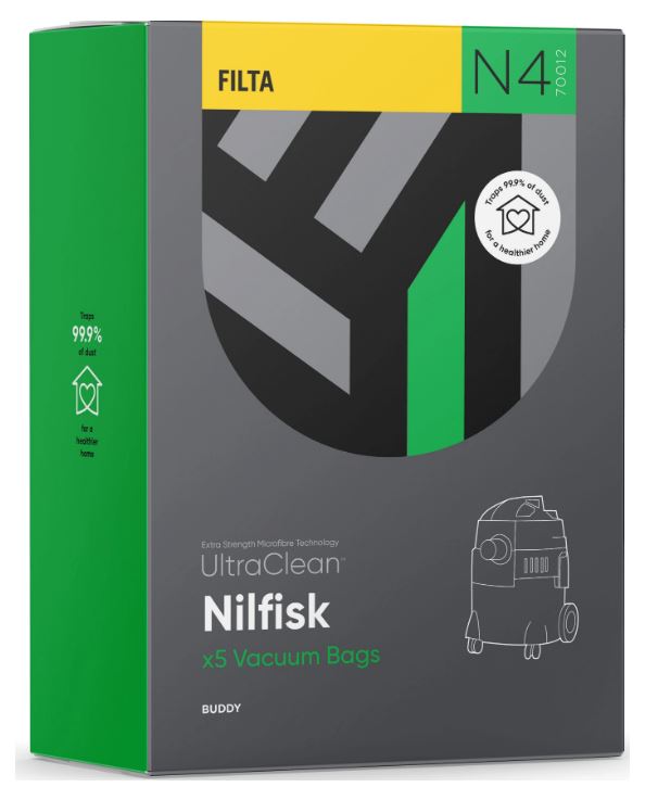 Vac Bags for Nilfisk 70012 x 5