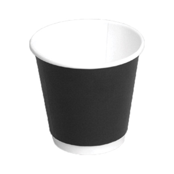 Cup COASTAL 8oz BLACK Coffee x 500