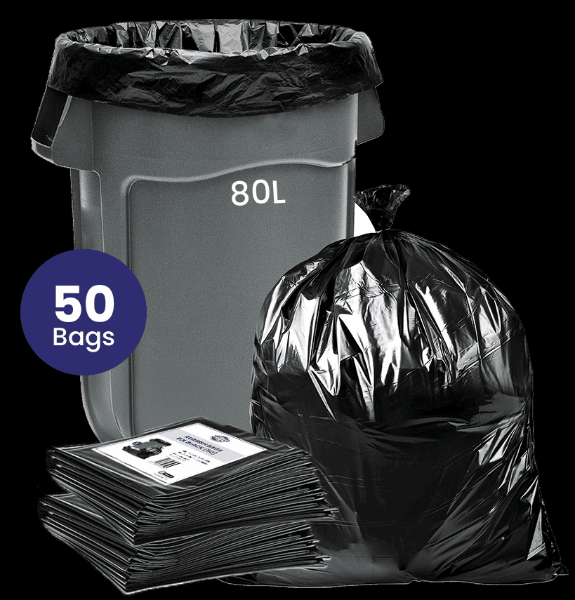 Rubbish Bag 80L Flat 760x960 SRUBH080 x 250