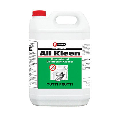 ALLKLEEN TUTTI FRUTTI Disinfectant/Cleaner 5L