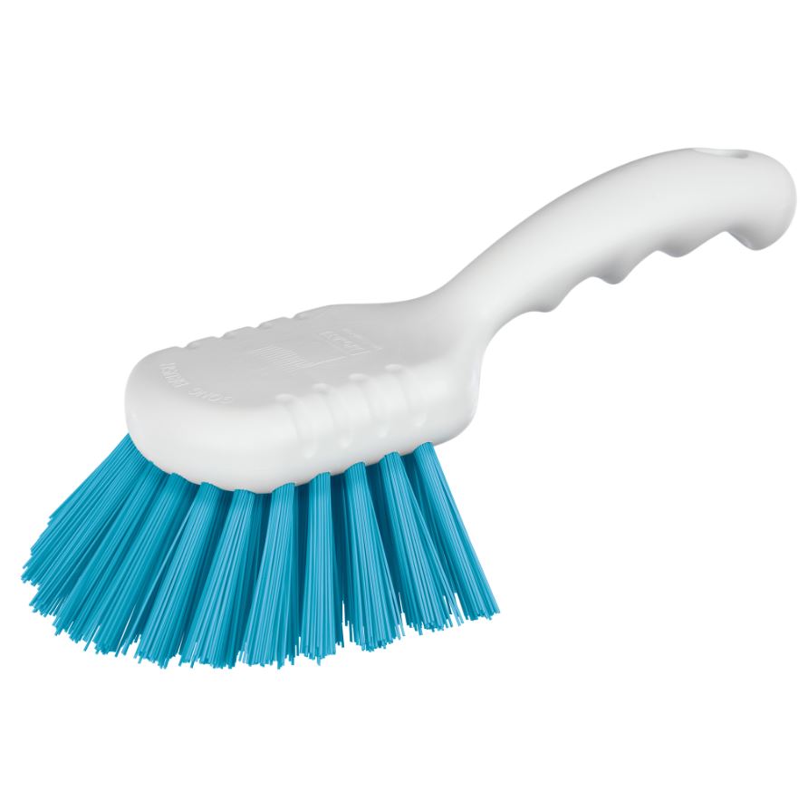 Gong Brush BLUE Short Handle Polyester AT164