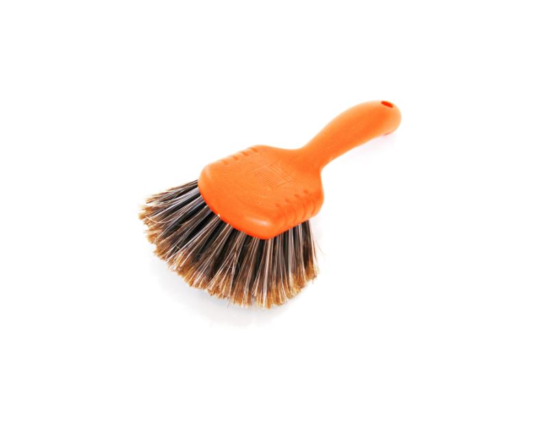 Gong Brush Short Handle Soft Fill Wheel Brush AT171
