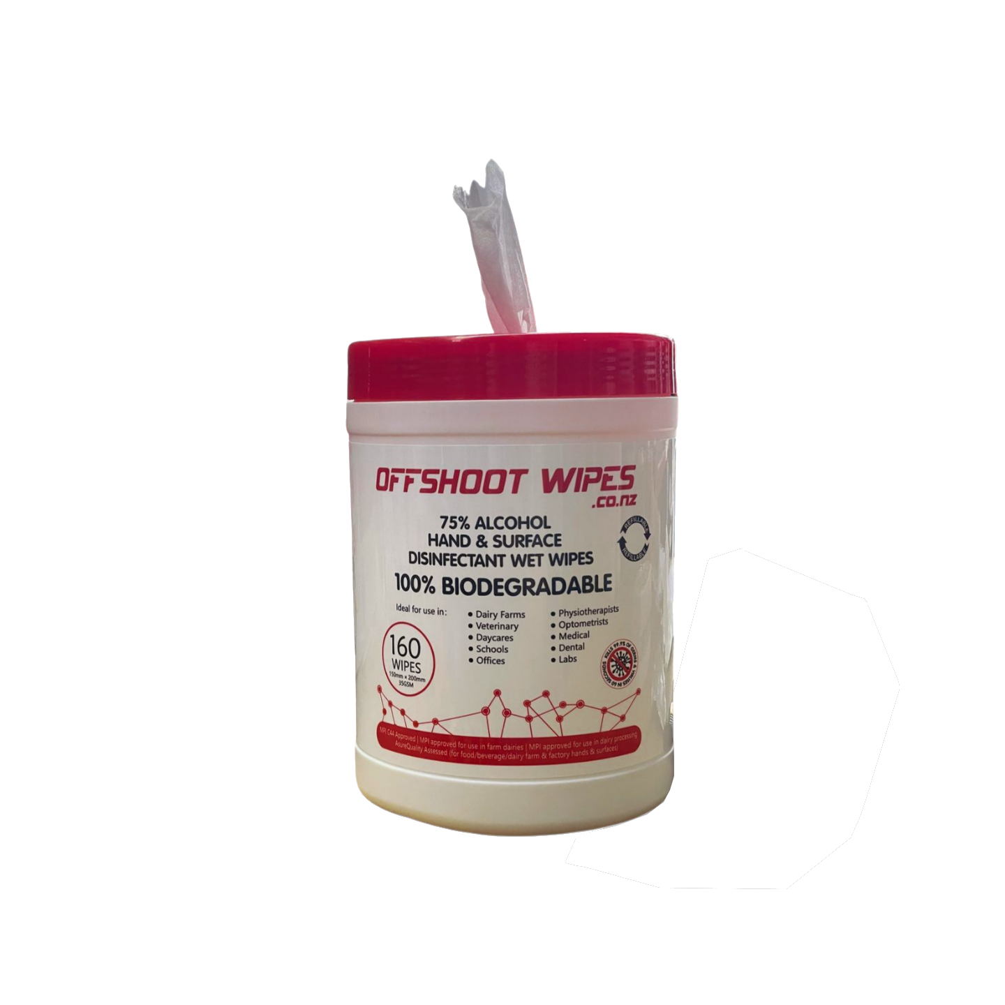 Wipe Surface OFFSHOOT IPA Tub 160/wipes