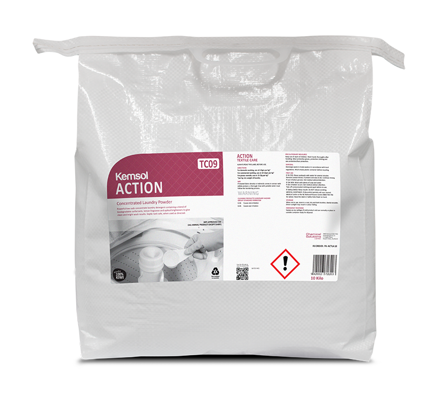 ACTION Concentrated Laundry Powder 10KG