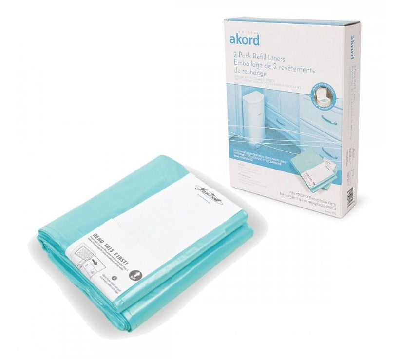Akord Nappy Bin Refill for Maxi Bin 330R3B x 2