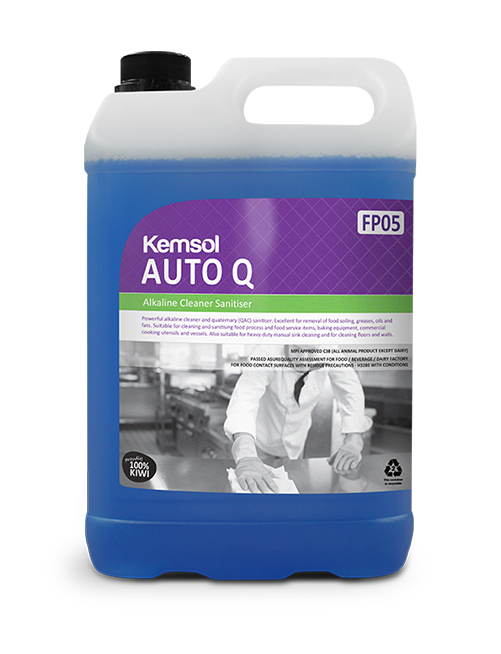 AUTO Q ALKALINE Cleaner Sanitiser 5L