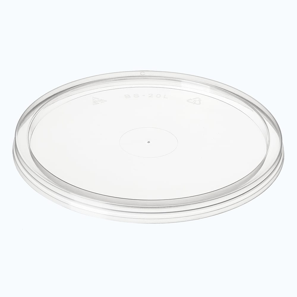 Lids BS20L fit Round Container (Bons) x 500