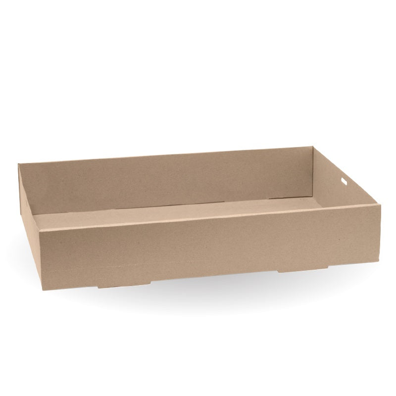 BioBoard Catering Tray Large Kraft 558x252x80 x 50