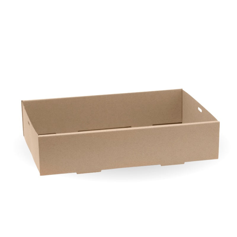 BioBoard Catering Tray Medium Kraft 359x252x80 x 100