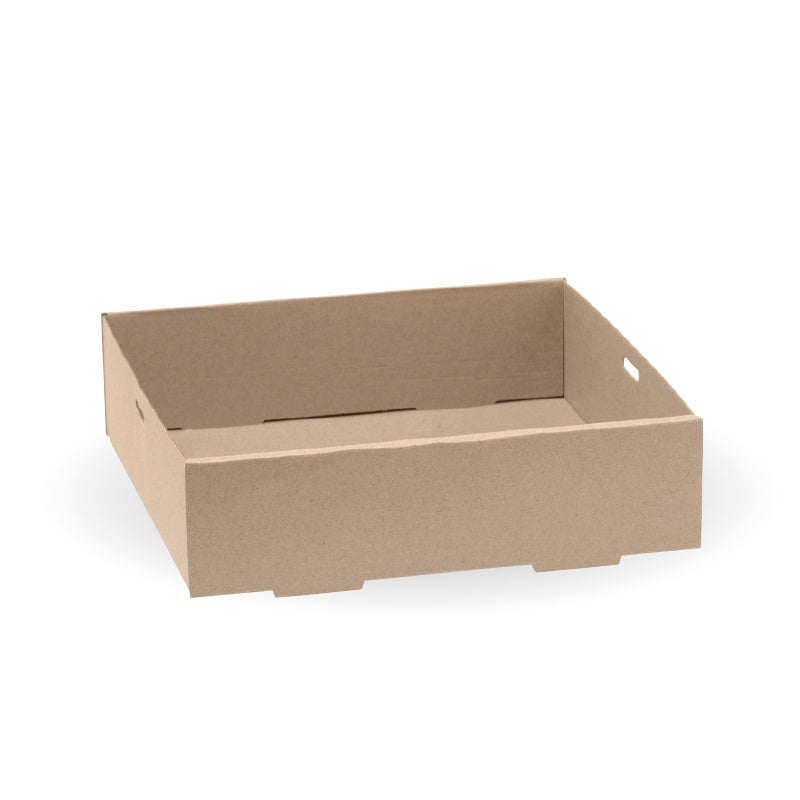 BioBoard Catering Tray Extra Small Kraft 258x150x80 x 100