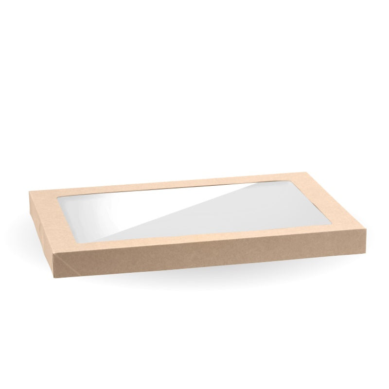 LID BioBoard Catering Tray Window Medium x 100