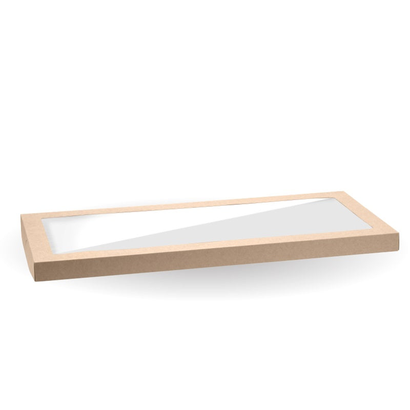 LID BioBoard Catering Tray Window XLarge x 50