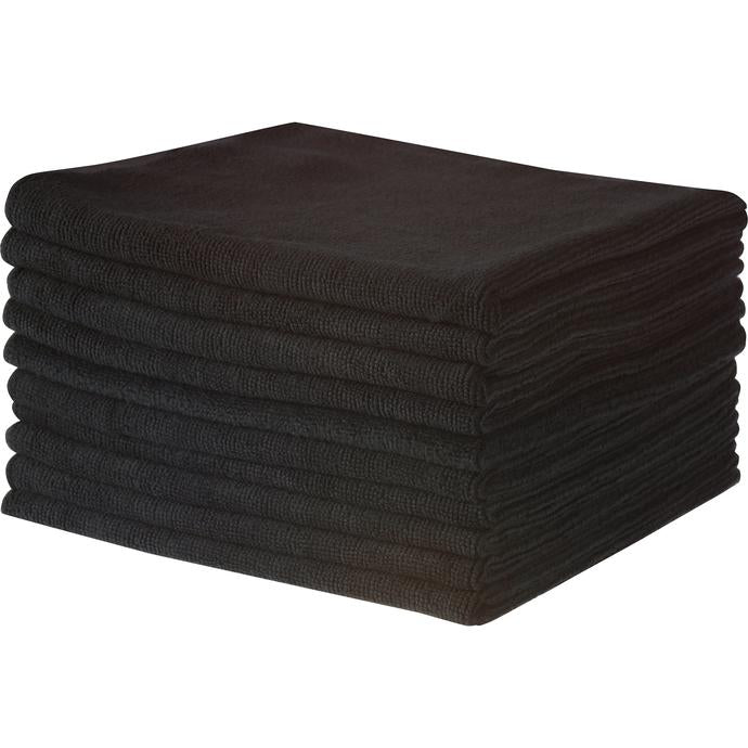 Cloths MICROFIBRE BLACK Cleaning EACH