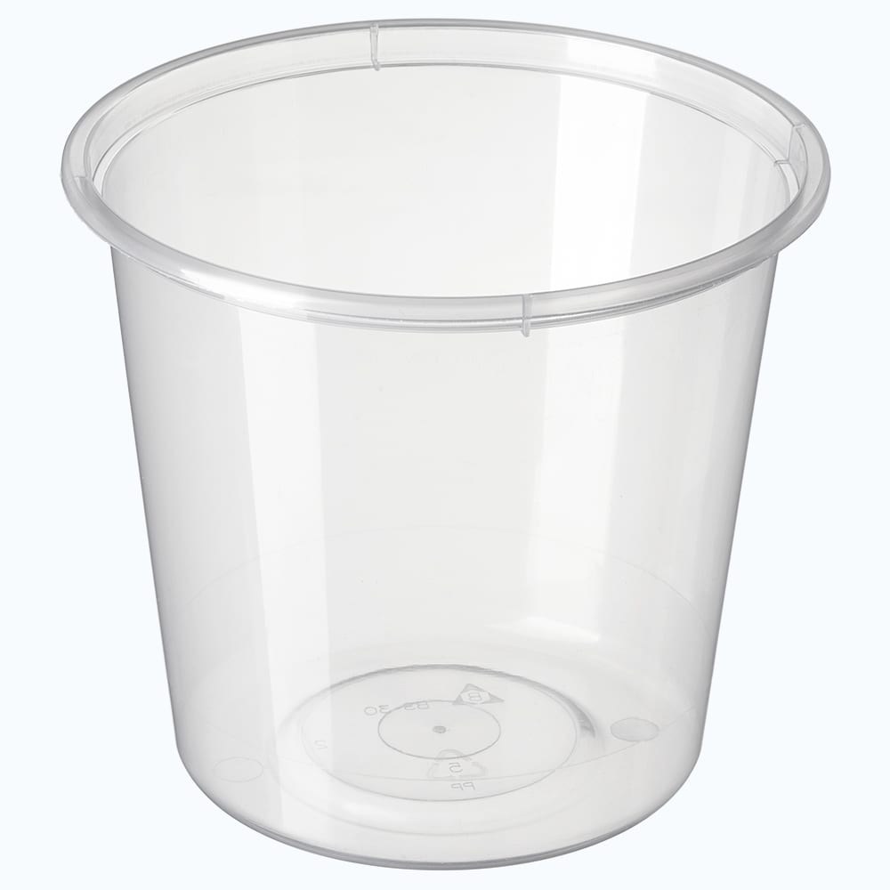 Container ROUND 700ml Plastic BS30 (Bons) x 500