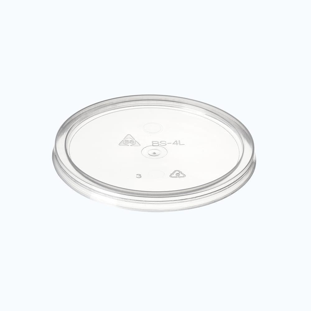 Lids BS4L ROUND fit BS4 Container (Bons) x 1000