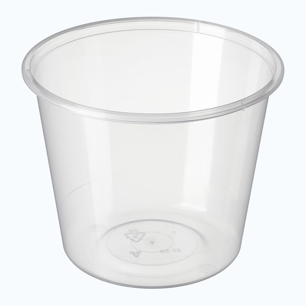 Container ROUND 630ml Plastic BS680 (Bons) x 500
