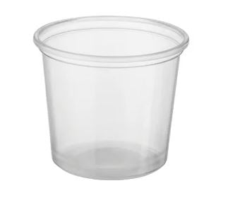 Container Dessert Clear 150ml x 1000 (Castaway)