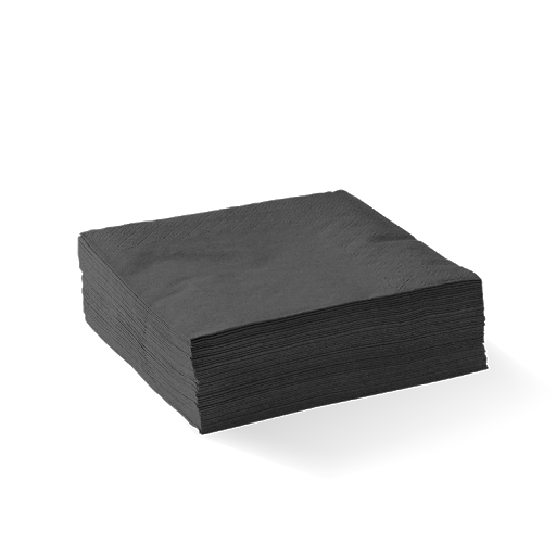 Serv. Cocktail Bio BLACK 2ply x 2000 L-B/CNCE-B