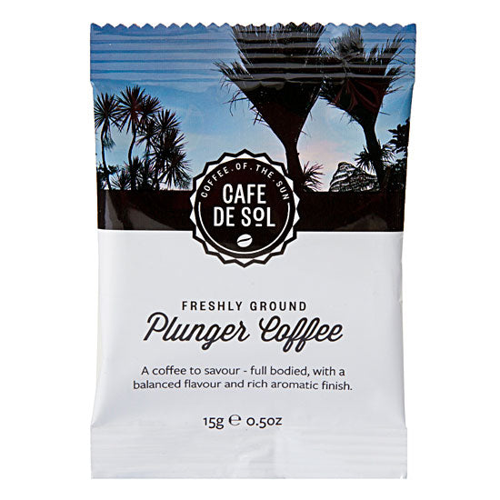 Coffee CAFE de SOL PLUNGER 15gm x 100  HPCP