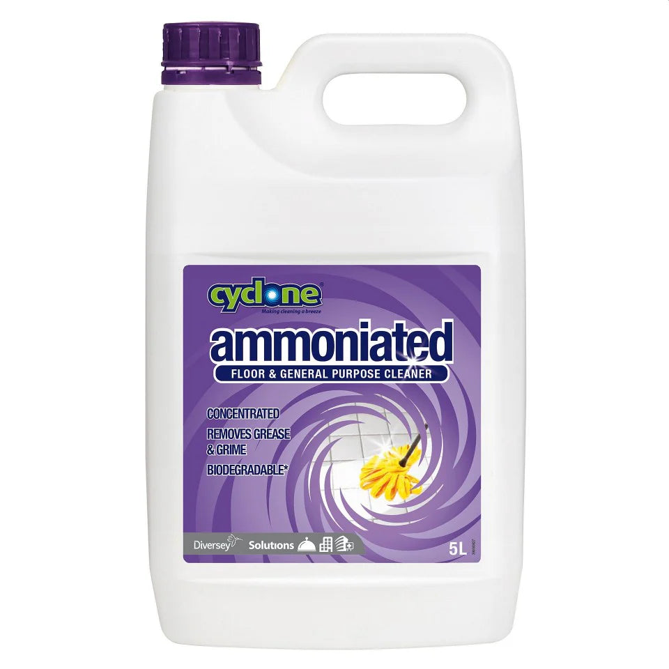 Cyclone Floor & GP Ammoniated Cleaner (purple) 5L
