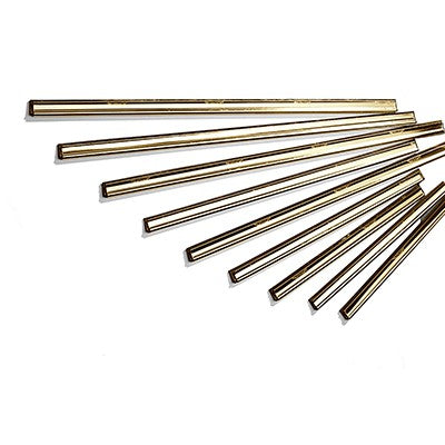 CHANNEL & RUBBER Brass 18inch/45cm Ettore