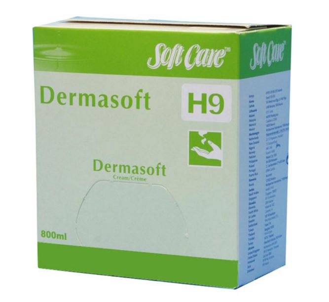 Soap Softcare DERMASOFT H9 Hand Moisturiser 800ml x 6