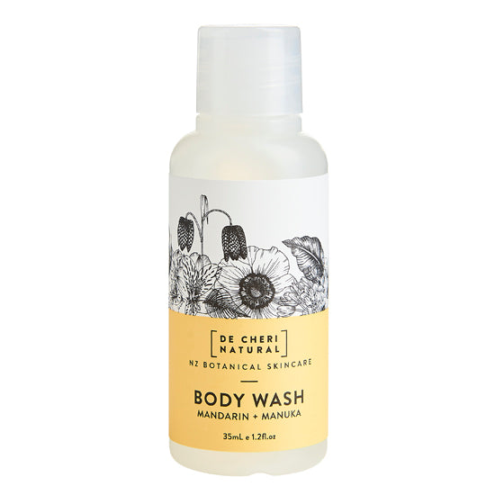 Body Wash DE CHERI NATURAL Bottle 35ml x 128 NATNBB