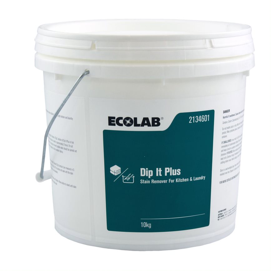 DIPIT PLUS STAIN REMOVER ECOLAB 10KG