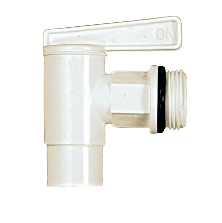 DRUM BELLY TAP WHITE 18mm to fit 20L SDISP04A2