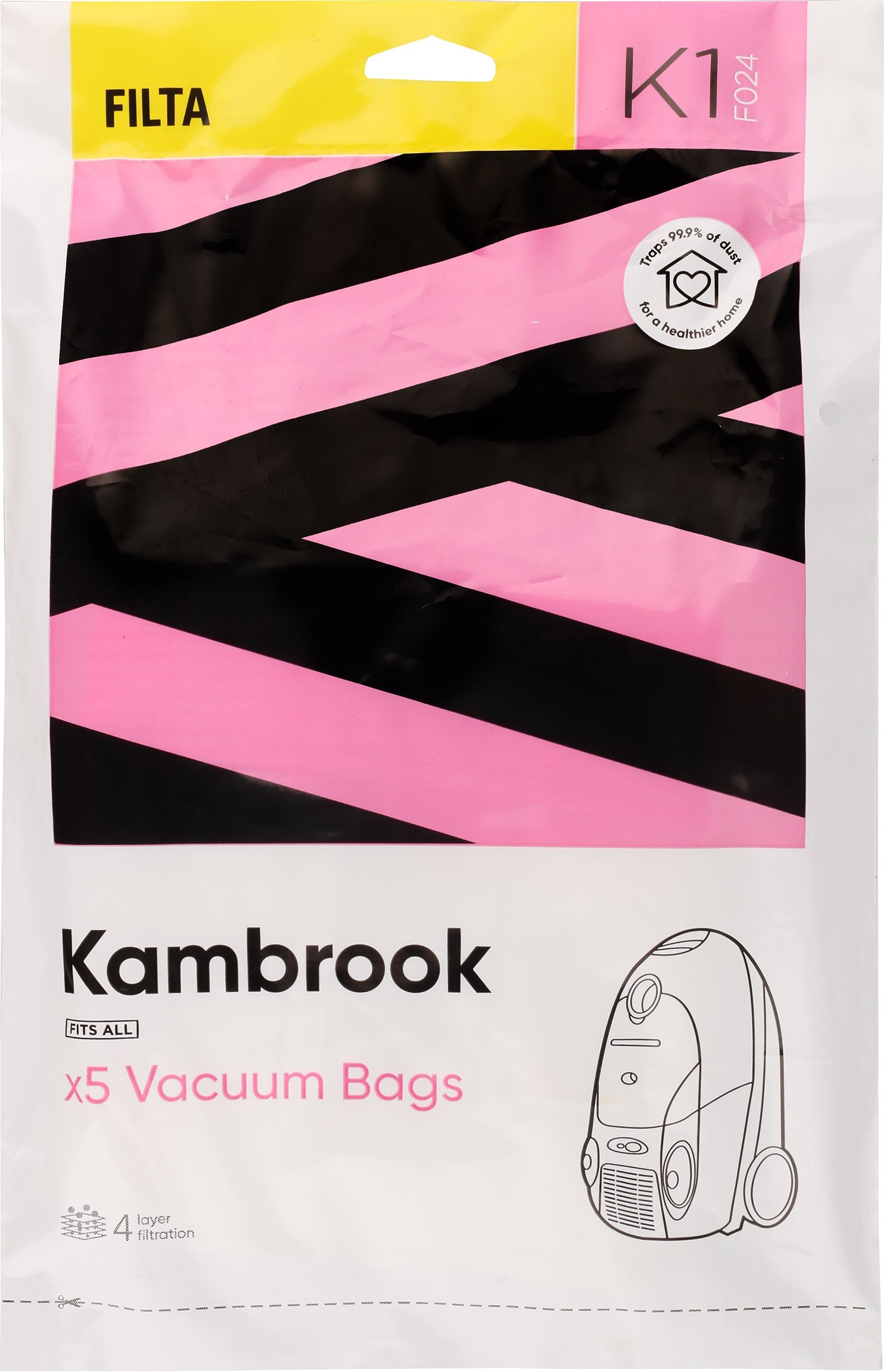Vac Bags for KAMBROOK JAGUAR F024 60069 x 5
