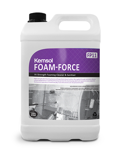 FOAMFORCE Hi-Strength Foaming Cleaner-Sanitiser 5L