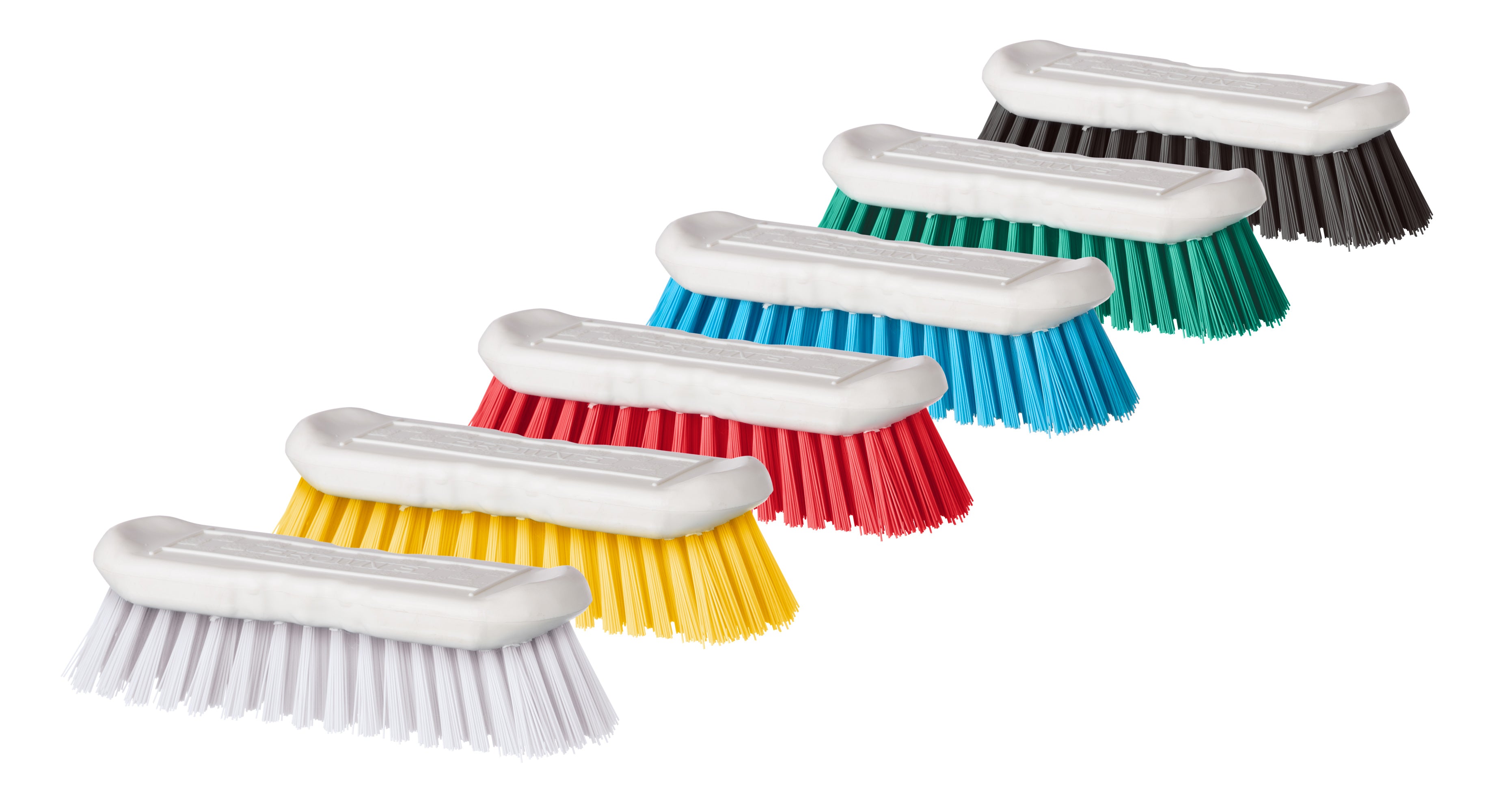 Dairy Scrub Round Edge White Hand Held HY1100